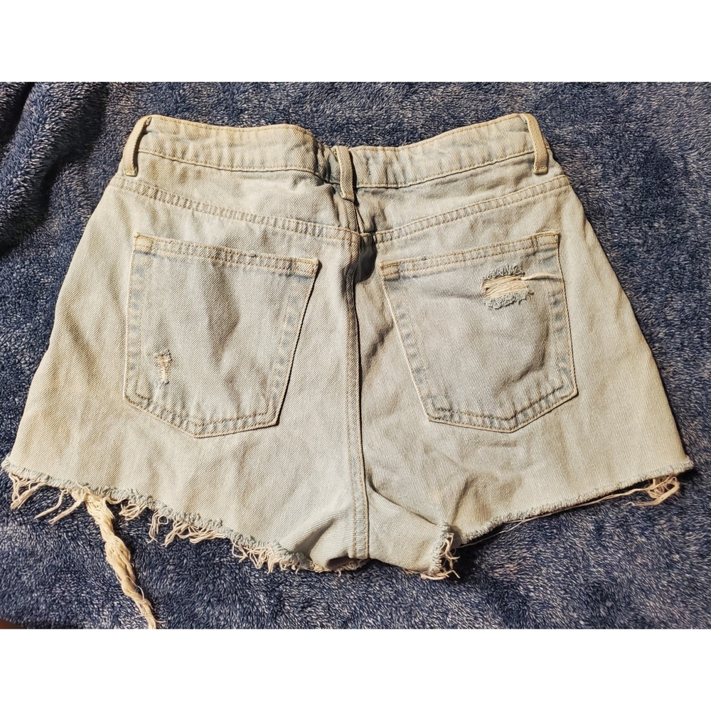 2 for $15 denim shorts High Waisted Shorts - Forever21 - Picture 2 of 3